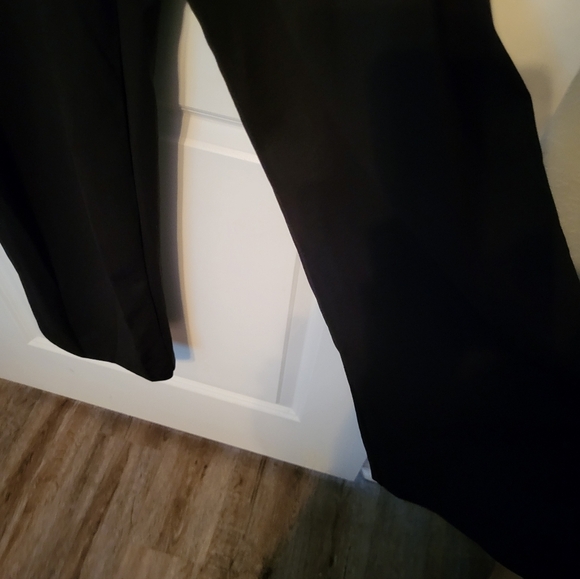 Emma & Michelle Black Jumpsuit with Back Zipper and Removable Belt, Size 8, EUC - Picture 4 of 7